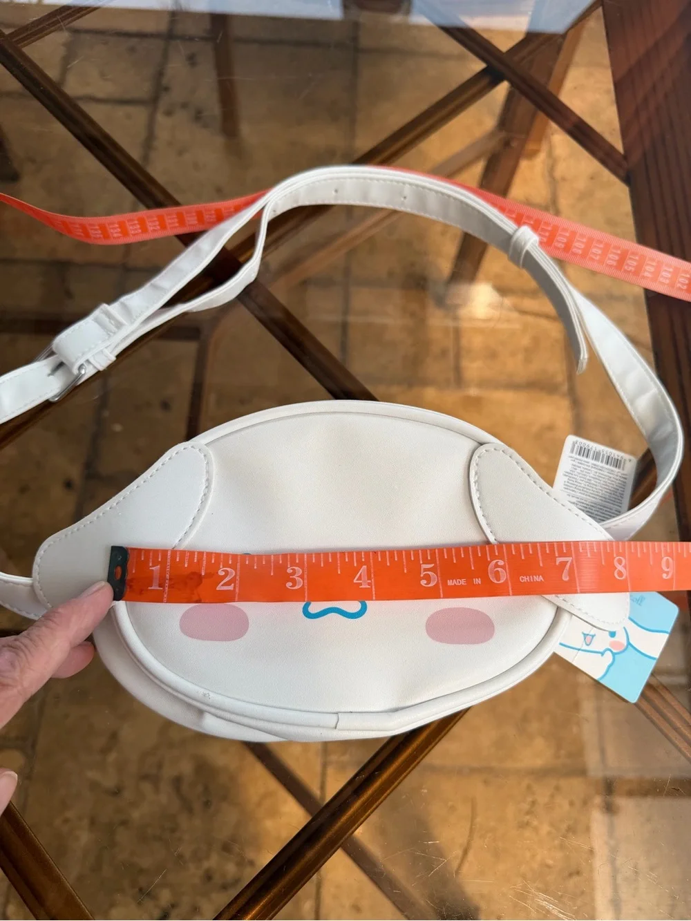 Sanrio by Miniso White Cinnamoroll Kids Crossbody Bag/Fanny Pack